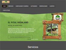 Tablet Screenshot of elpital.com.sv